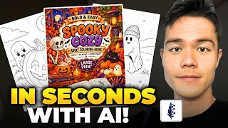 How to Create & Sell Coloring Books on Amazon Using AI (Full Tutorial)