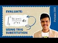 Can you solve this Integration using Trigonometric Substitution Putnam 2005 Cheenta