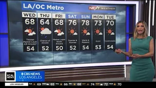 KCAL CBS LOS ANGELES OLGA OSPINA NEXT WEATHER APRIL 11