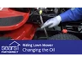 Changing the Oil in a Riding Lawn Mower