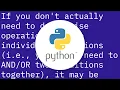 python boolean key for a dictionary