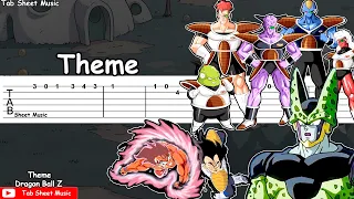 Dragon Ball Z - Theme (Ginyu Force Theme) Guitar Tutorial