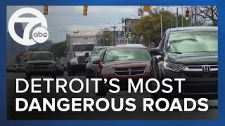 Detroit releases list of most dangerous intersections roads with safety plan to address them