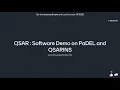 How to do QSAR Live Demo on PaDEL and QSARINS