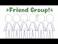 Creating a friend group with a wheel Group of 6 Omegaverse