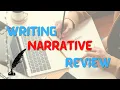 Writing Narrative Review Full Webinar