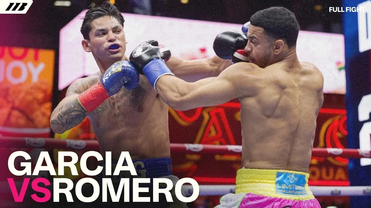 Ryan Garcia vs Rolando Romero | Full Fight | Matchroom Boxing