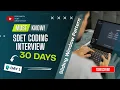 Day 1 Sliding Window Pattern Explained SDET Coding Interview QA Architect Prep