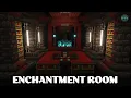 How to Build a Gothic Fantasy Enchantment Room - Minecraft Tutorial