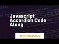 Javascript accordion code along