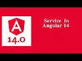 service in Angular 14 - Angular 14