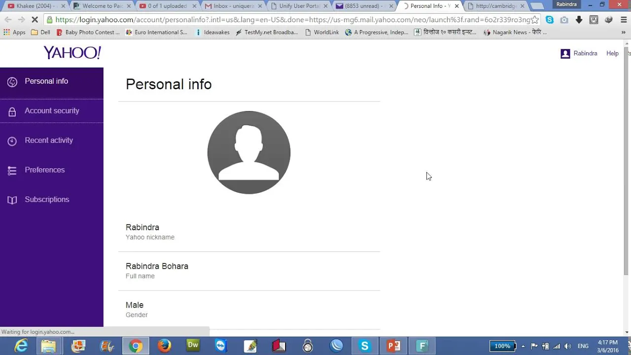 How to Change Your Yahoo! Email/Account Password