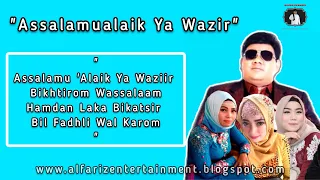 Download Assalamualaik Ya Wazir  ||  H. Subro Alfarizi  ||  Video Lyric MP3