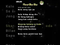 Lagu Lirik Lagu Pamit Bae Bae#karaoke #karaokeliric #liriklagu #songlyrics