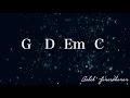 G major acoustic backing track- I V vi IV progression