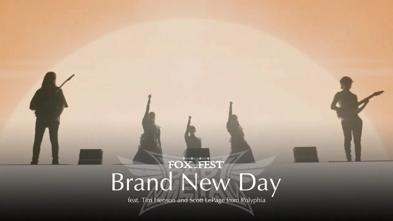 BABYMETAL - Brand New Day feat. Tim Henson and Scott LePage from @Polyphia (OFFICIAL Live MV) BABYMETAL - Brand New Day feat. Tim Henson and Scott LePage from @Polyphia (OFFICIAL Live MV)