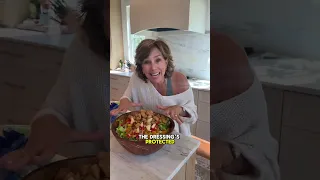 Salad hack you need to know, when bringing it to a party! This will change your life!