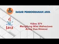 27 Mengitung Nilai Mahasiswa Array Dua Dimensi