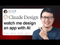 Full Tutorial From Idea to App with Claude Design and Claude Code in 25 Minutes