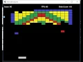 TechnoBrick breakout clone in java