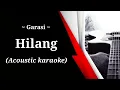 Download Lagu Garasi - Hilang (acoustic karaoke)