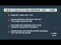 La Crosse leaf collection begins Oct 23
