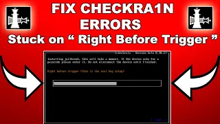 Download Fix Checkra1n -31 Jailbreak Error|Fix Right Before Trigger Error iOS 12.5.7/14.8 iPhone 5S iPadMini2 MP3