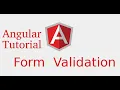 Angular 9 tutorial in Hindi form validation