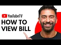How to View Your YouTube TV Bill Quick and Easy Guide