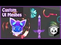 Unity Custom UI Meshes URP Built-In