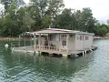 16 x 24 Floating Cabin Approx 409sqft For Sale on Norris Lake TN by YourNewBoat com - SOLD