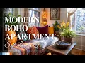 Boho Small Apartment Decor Ideas Relaxed Vibes with a Polished Upscale Finish