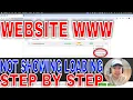 How To Fix WWW Version Of Website Not Showing Loading