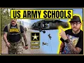 Army schools soldiers attend for training