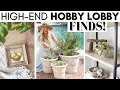 HOBBY LOBBY SHOP WITH ME AND HAUL HOME DECORATING TIPS DECOR IDEAS DESIGNER DUPES