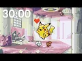 POKEMON 30 Minute Timer with calm lofi music