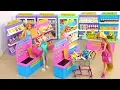 Download Lagu I ❤️ 2 Shop Barbie Deluxe Supermarket, Morning Ready for School boneka Barbie Supermercado