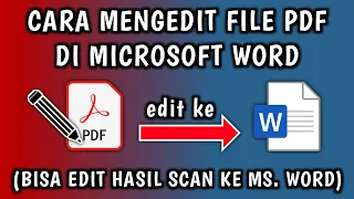 Download Cara Mengedit File PDF di Microsoft Word (Bisa Edit File PDF Hasil Scan Dokumen) MP3