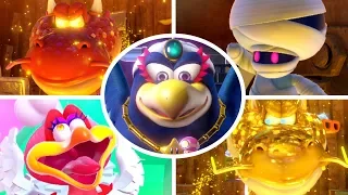 Captain Toad Treasure Tracker - All Bosses Cutscenes No Damage