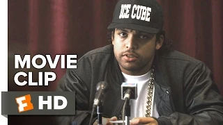 Straight Outta Compton Movie CLIP - Press Conference 2015