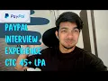 PayPal Interview Experience 2022 45 LPA Interview Questions Preparation strategy