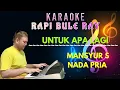 Download Lagu UNTUK APA LAGI - Mansyur S | Karaoke | Nada Pria | Lirik