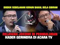 Download Lagu Detik Detik Kader Gerindra Permalukan Relawan Jokowi Yang Duduk Di Sebelahnya Pada Acara TV