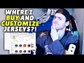Where I BUY And CUSTOMIZE My NHL Hockey Jerseys