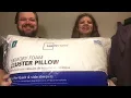 Walmart Pillows - His and Her reviews
