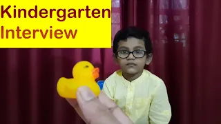 School admission interview questions| How to prepare your kid for Kindergarten interview