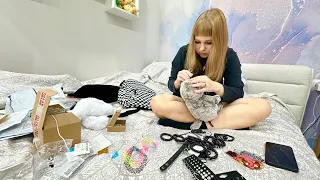МОИ ПОКУПКИ 🛍️ НА ВБ ! Обзор украшений и нового рюкзака для школы !