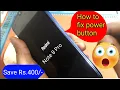Lagu Redmi Note  8 Pro  Power Button Fix ! on/off बटन खुद ठीक करें ! save money |📱📲