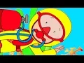 Caillou Swims in the Ocean - Cartoon Movie Funny Animated cartoon