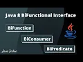 Java 8 Lambda Expression BiFunction BiConsumer BiPredicate Interface with Example JavaTechie